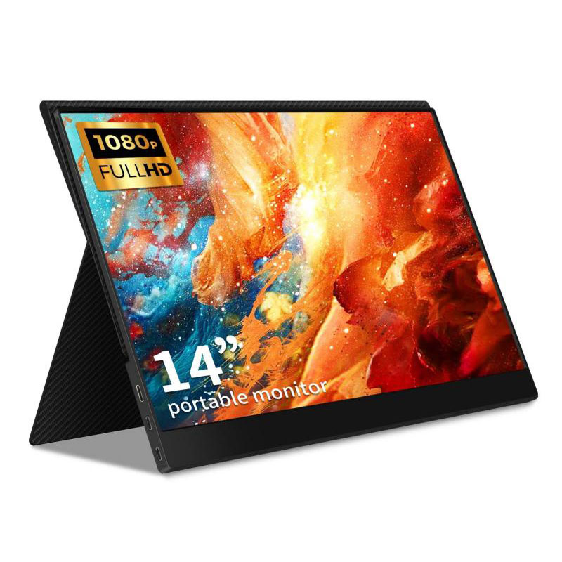 14-इन्च पूर्ण HD पोर्टेबल मनिटरहरू